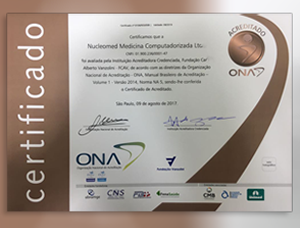 Núcleomed conquista certificação ONA